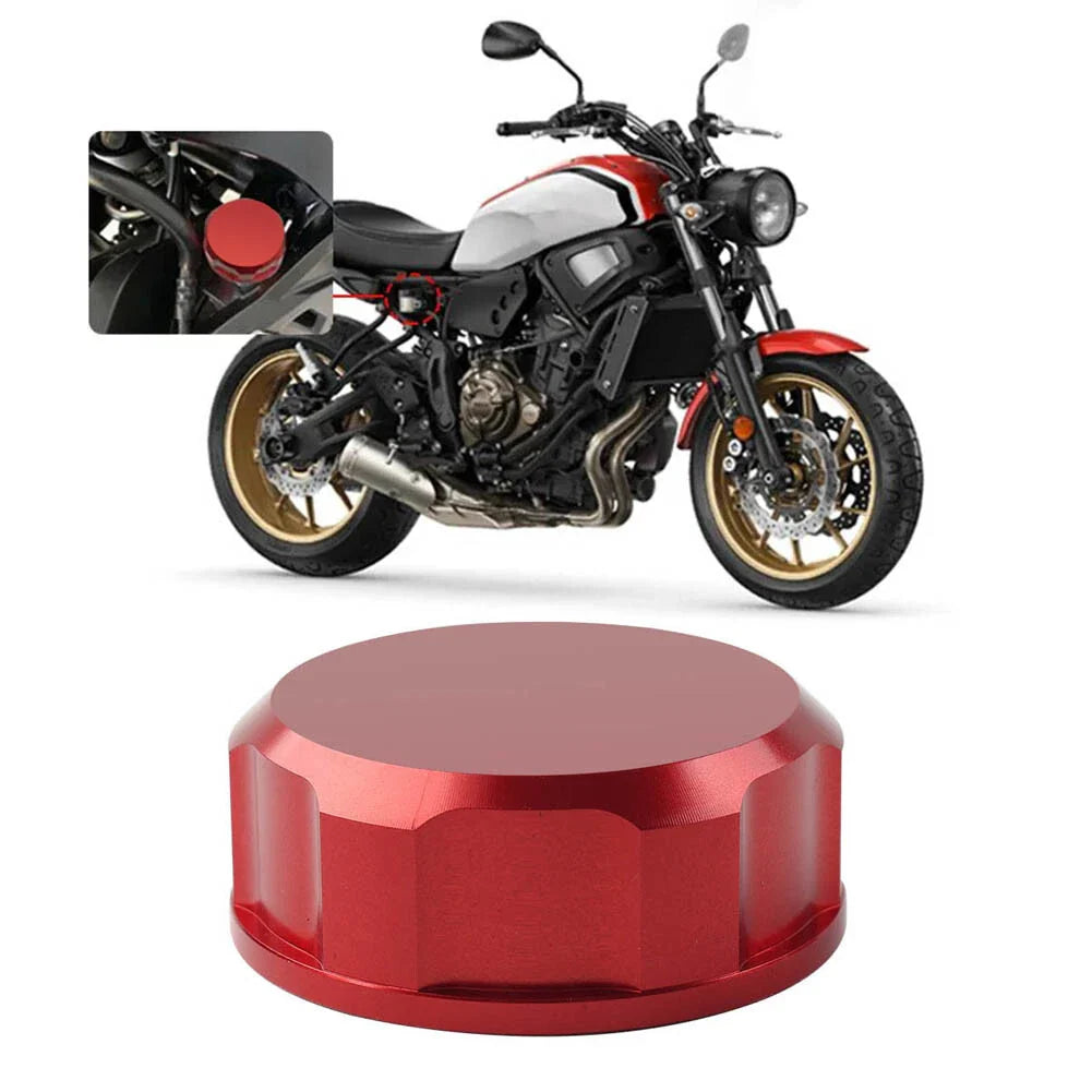 Red Rear Brake Fluid Reservoir Cover for Yamaha XSR125 XSR700 XSR155 XSR900