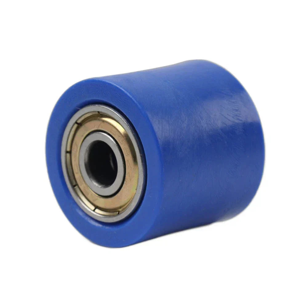 8MM Drive Chain Pulley Tensioner Wheel Guide for Street Bike Blue