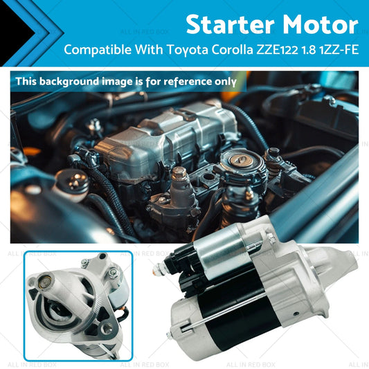 1.1kW Starter Motor 9T 12V for Lotus Elise, Corolla ZZE122 (2001-2006)