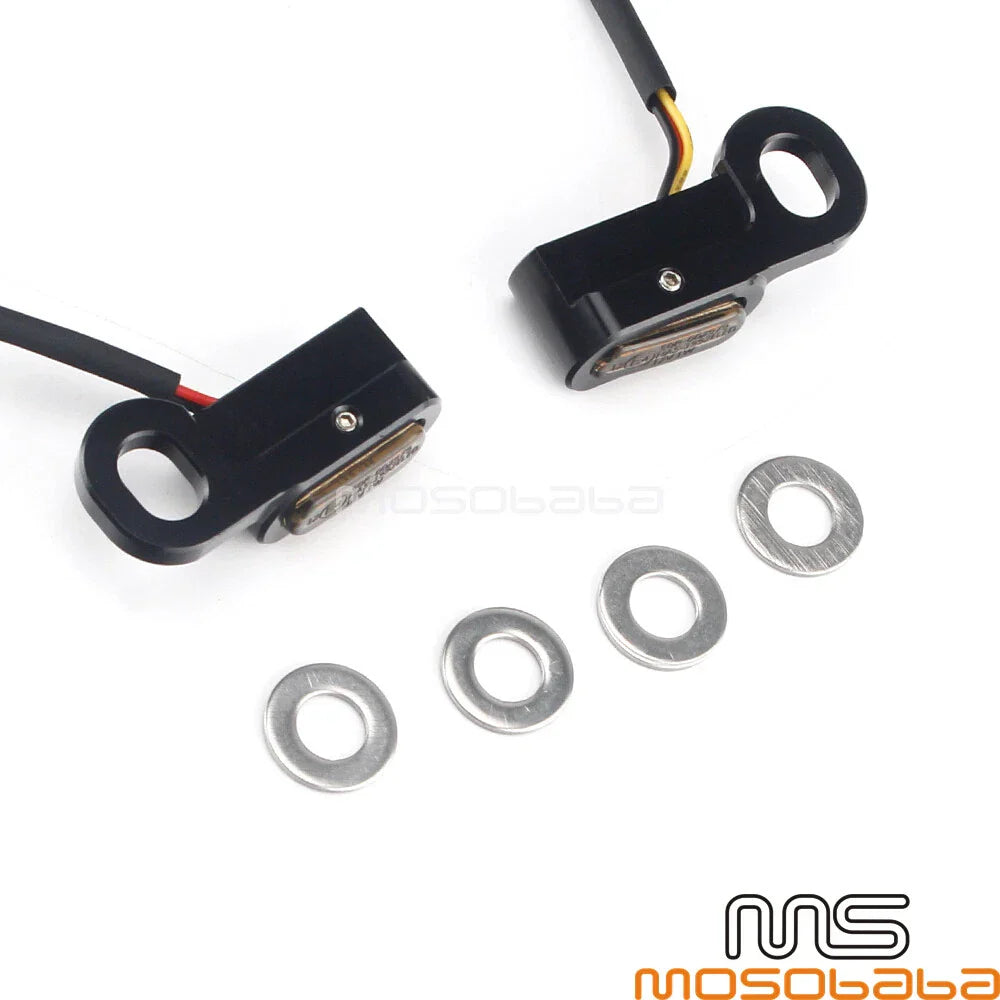 Mini LED Turn Signal Lamp Amber for Harley Softail (2017)