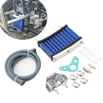 Oil Cooler Radiator for 125cc 140cc 150cc Dirt Pit Bike ATV Blue