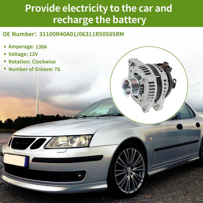 Alternator 130A 12V for Honda Accord (2008-2012) 1 x Unit