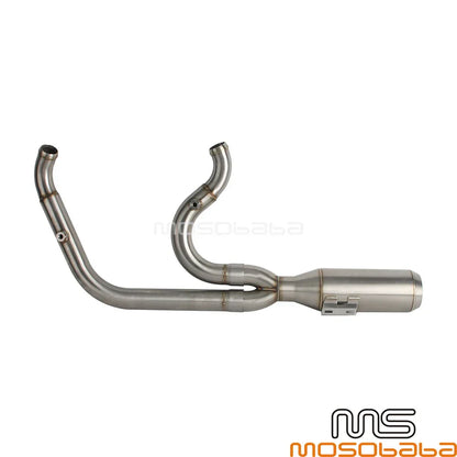 Exhaust Muffler Pipe System for Harley Softail '18-Up Slim FLSL Fat Bob