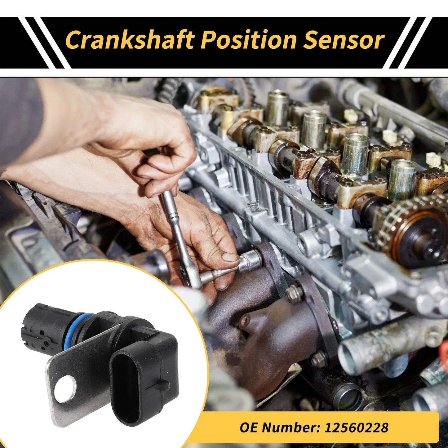 Crankshaft Position Sensor for Chevrolet Silverado 2500 (1999-2004)