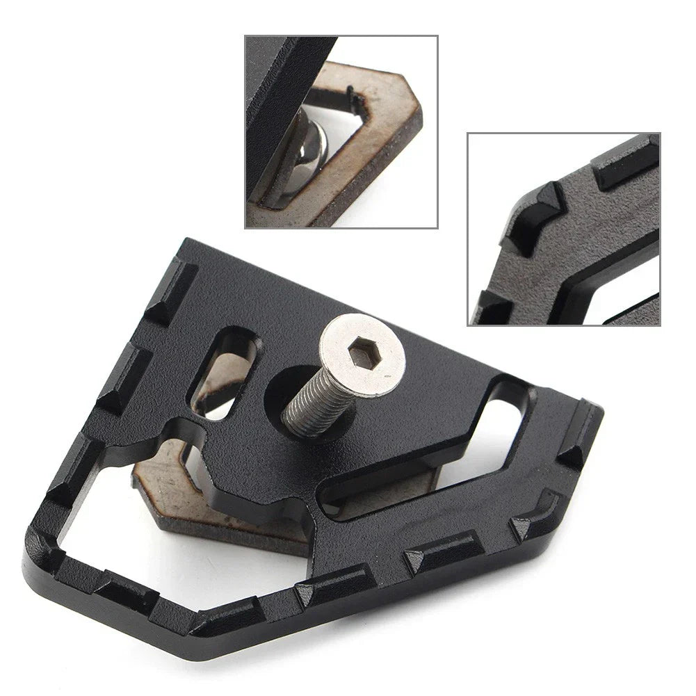 Kickstand Foot Support Pad for Honda CRF1100L Africa Twin (2016-2021) Black
