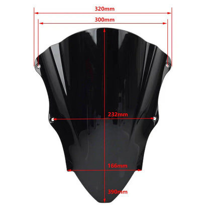 Windscreen Windshield for Aprilia RSV4 (2015-2018) Silver
