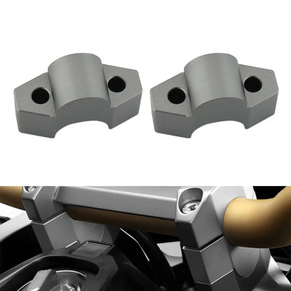 Handlebar Riser Clamp Mount Adapter Titanium for Honda X-ADV 750 (All)