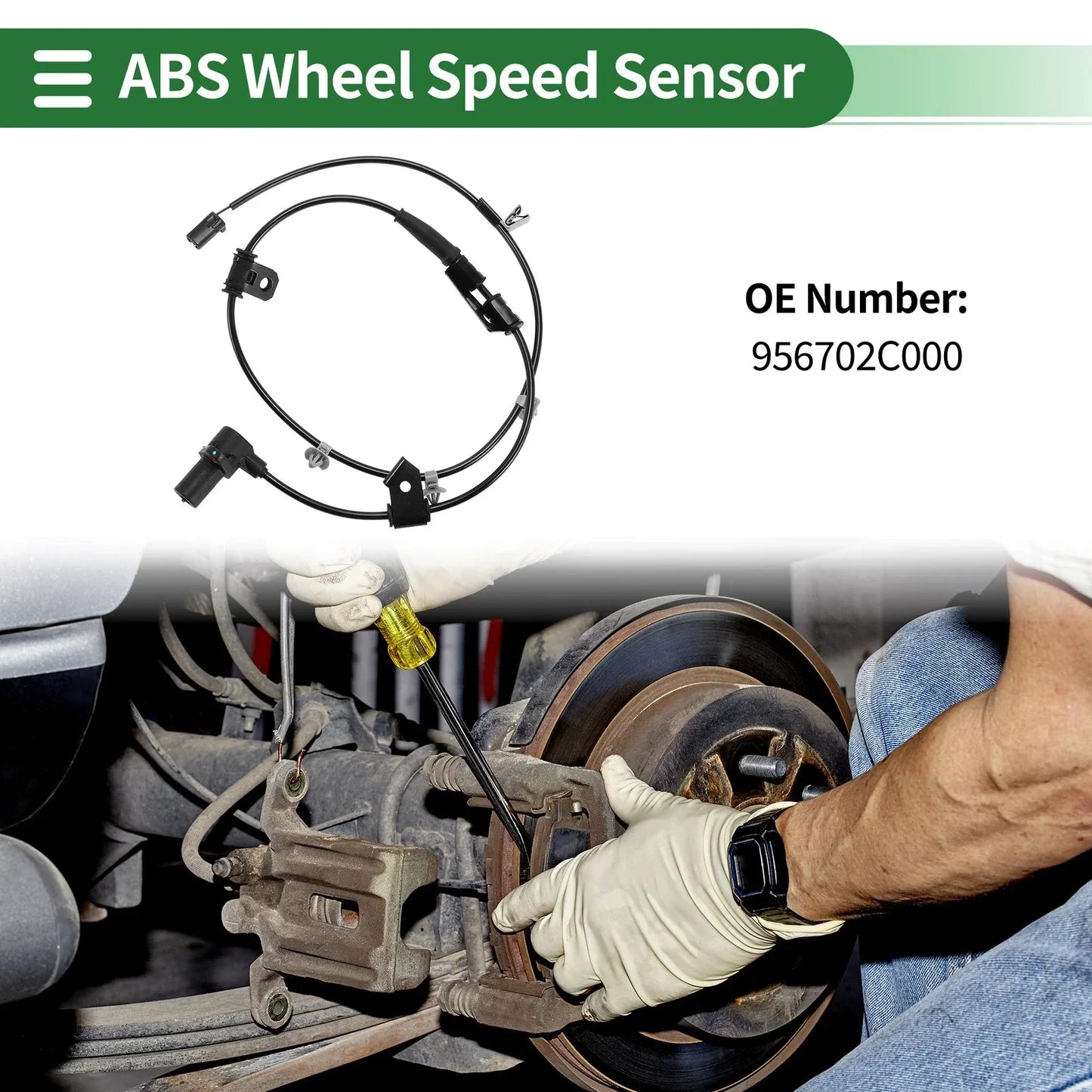 ABS Wheel Speed Sensor for Hyundai Tiburon (2003-2004)