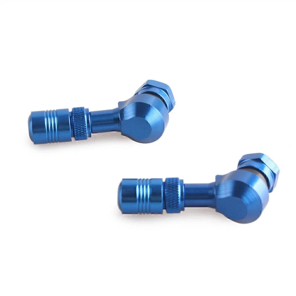 Universal 83 Degree Valve Stems for Kawasaki, Honda, Suzuki, BMW -  Pair