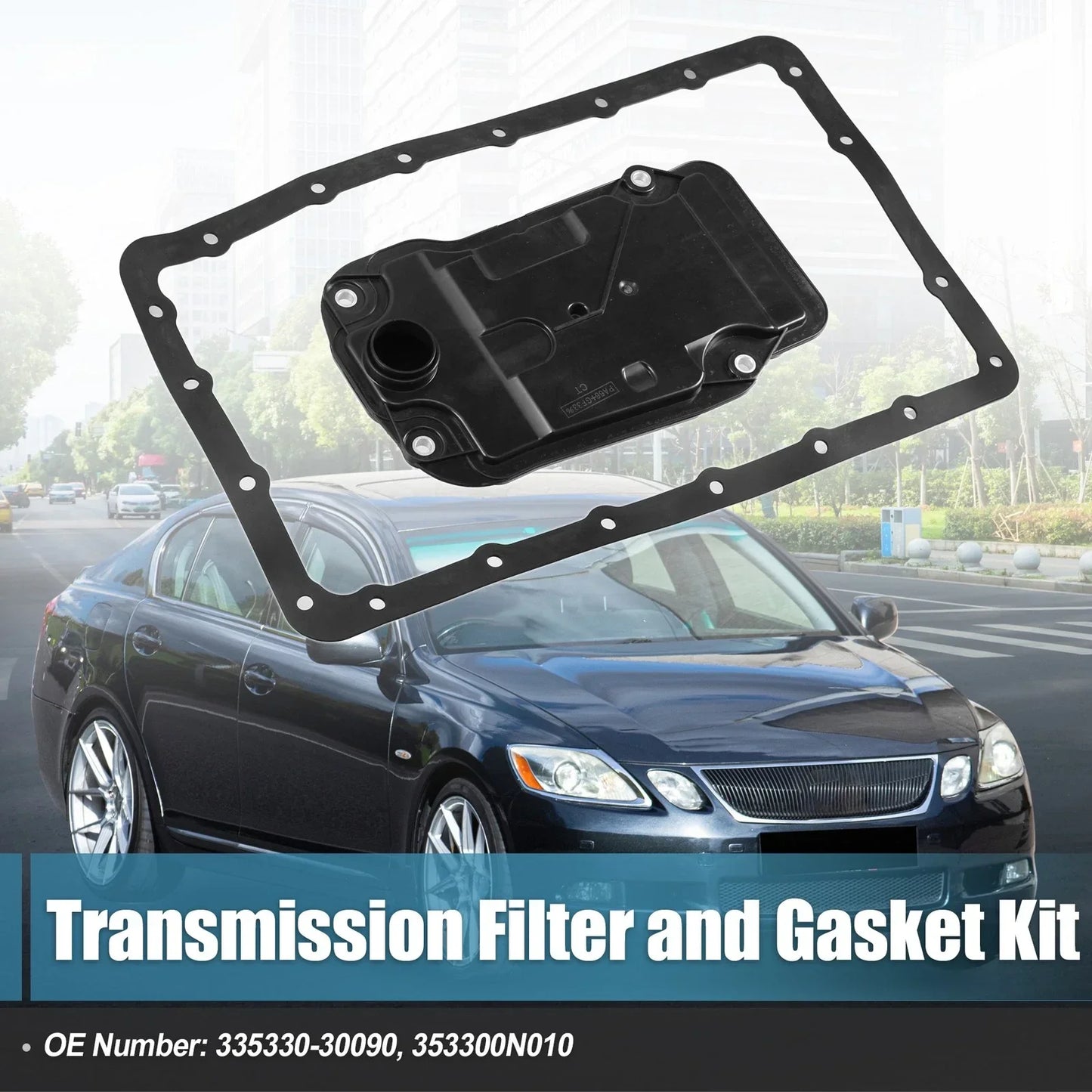 Transmission Filter Oil Pan Gasket Kit for Lexus IS250 (2006-2013)