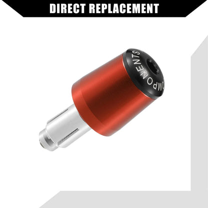 2 x 7/8" Handlebar End Plugs for Honda Motorcycle