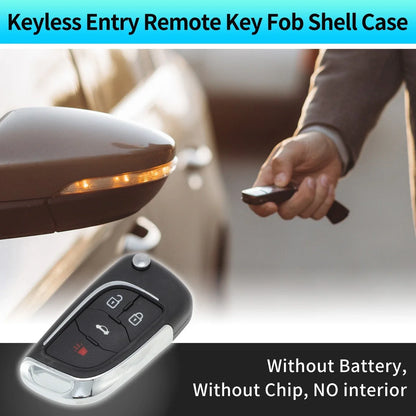 Key Fob Shell Case for Chevrolet Camaro Equinox 2010-2019