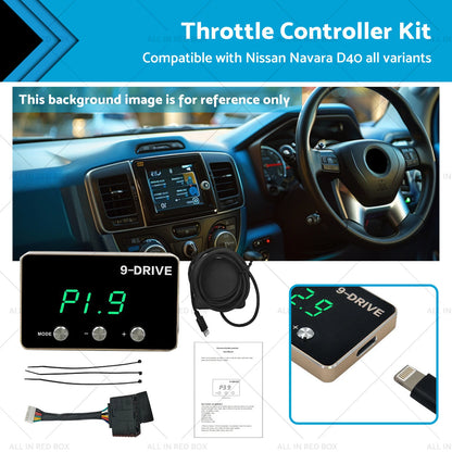 Throttle Controller Kit for Nissan Navara D40 (2006-2015)
