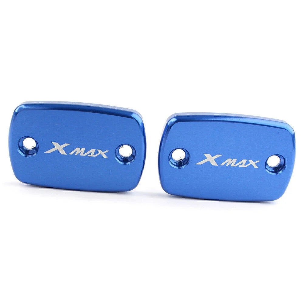 Scooter Front Fluid Reservoir Cover Caps  Blue for Yamaha X-MAX 300 (17-23)