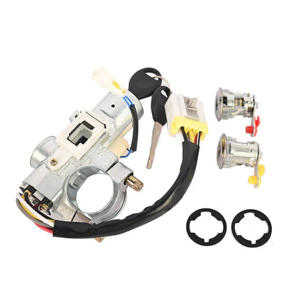 Ignition Switch Door Lock Cylinder Set for Nissan Xterra Frontier (00-04)