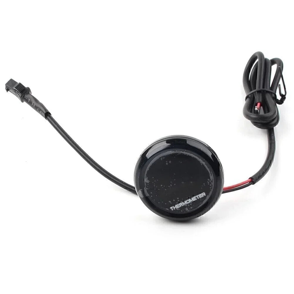 LCD Digital Thermometer Water Temperature Sensor Gauge for Motorcycle Red