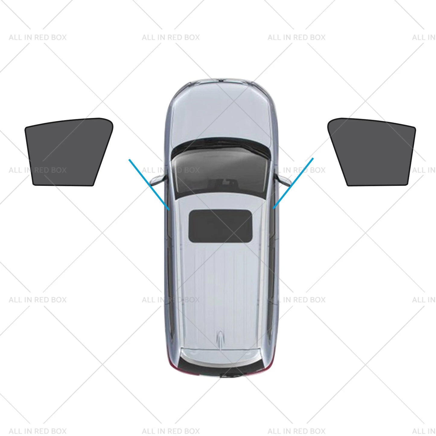 Magnetic Mesh Sunshades for Kia Sportage (2021-2024) UVA Protection