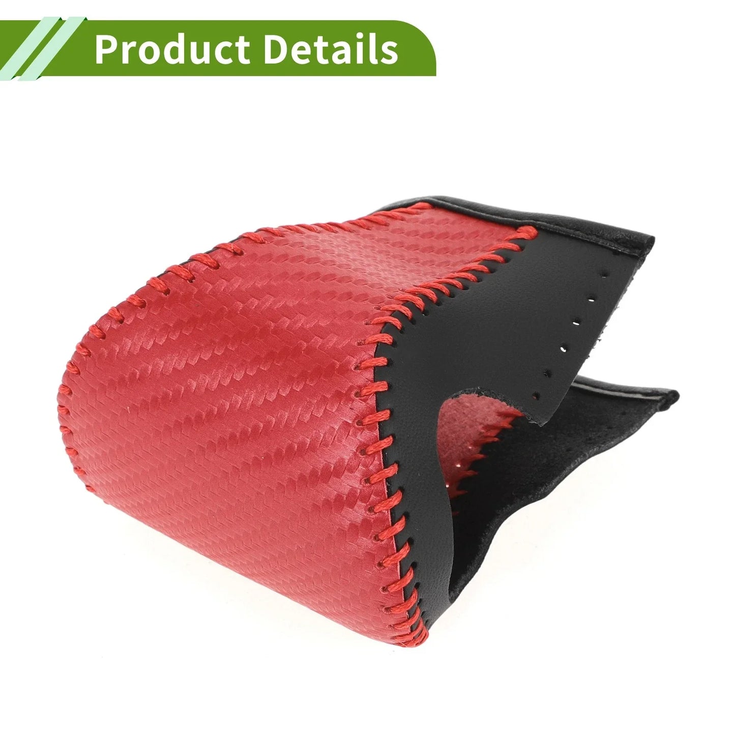 Car Gear Shift Knob Cover for Lexus ES300h 2018-2023 Red Carbon Fiber