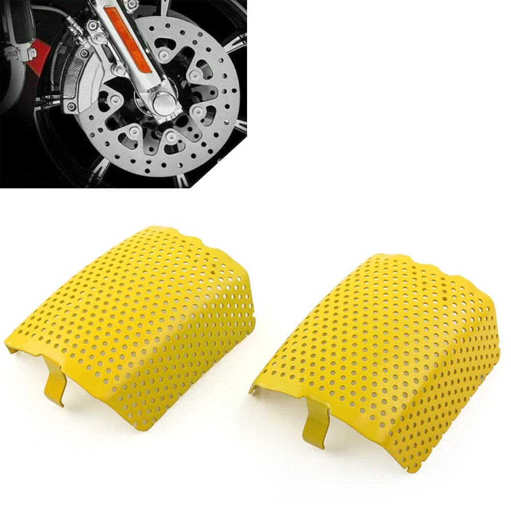 Steel Front Caliper Screen Inserts for Harley V-Rod Touring (2006-2019)