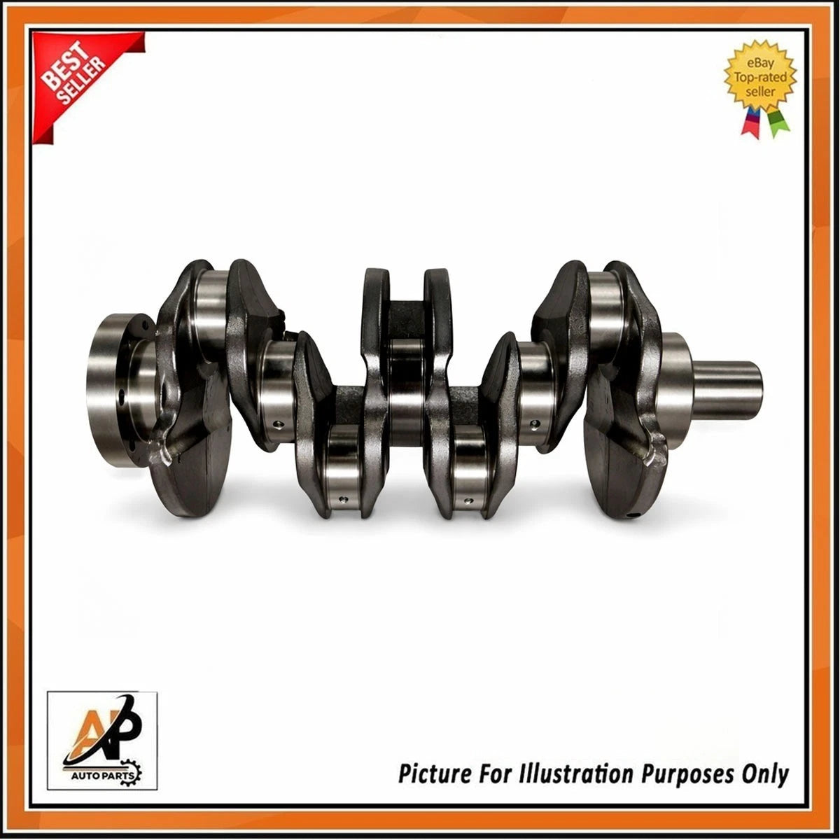 Crankshaft for Ford Transit Custom 2.0 EcoBlue Diesel (2015–2023)