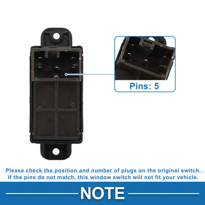 Power Window Switch for Hyundai Accent 2005-2007 (2 x)
