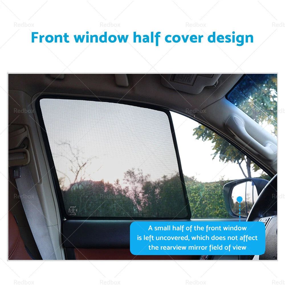 6 x Window Mesh Sun Shades for Toyota Land Cruiser 300 (2021 - Present)