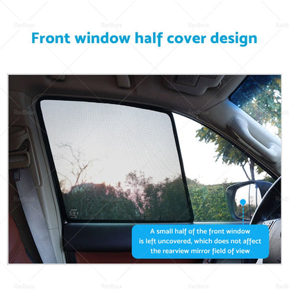 6 x Window Mesh Sun Shades for Toyota Land Cruiser 300 (2021 - Present)