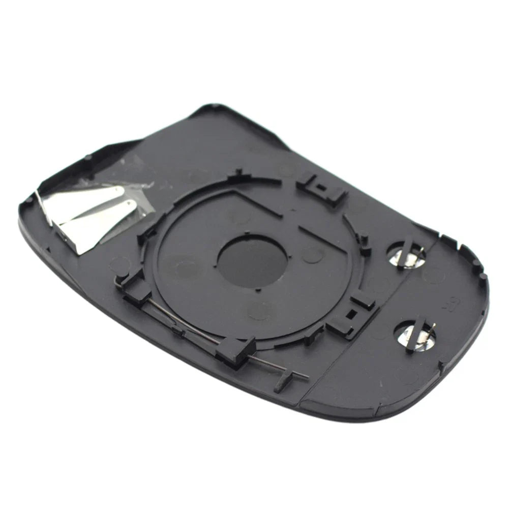 Right Blue Heated Side Mirror Glass with Plate for Mercedes S55 (2001-2003)