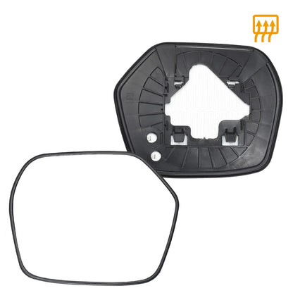 Heated Right Side Mirror Glass with Backing Plate for Honda CR-V (2007-2011)