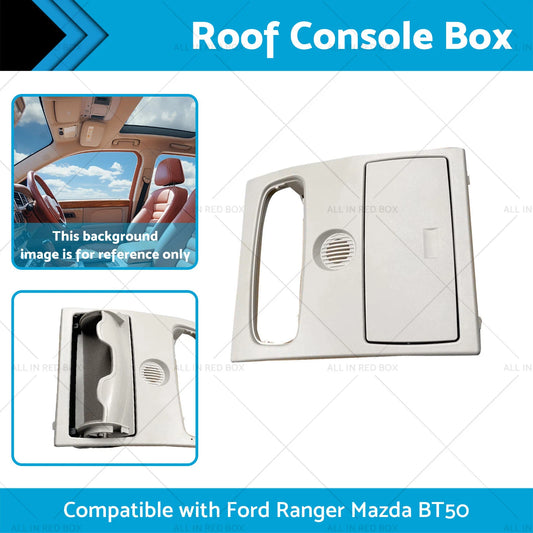 Roof Console Box Sunglass Holder for Ford Ranger, Mazda BT50 (2012-2020)