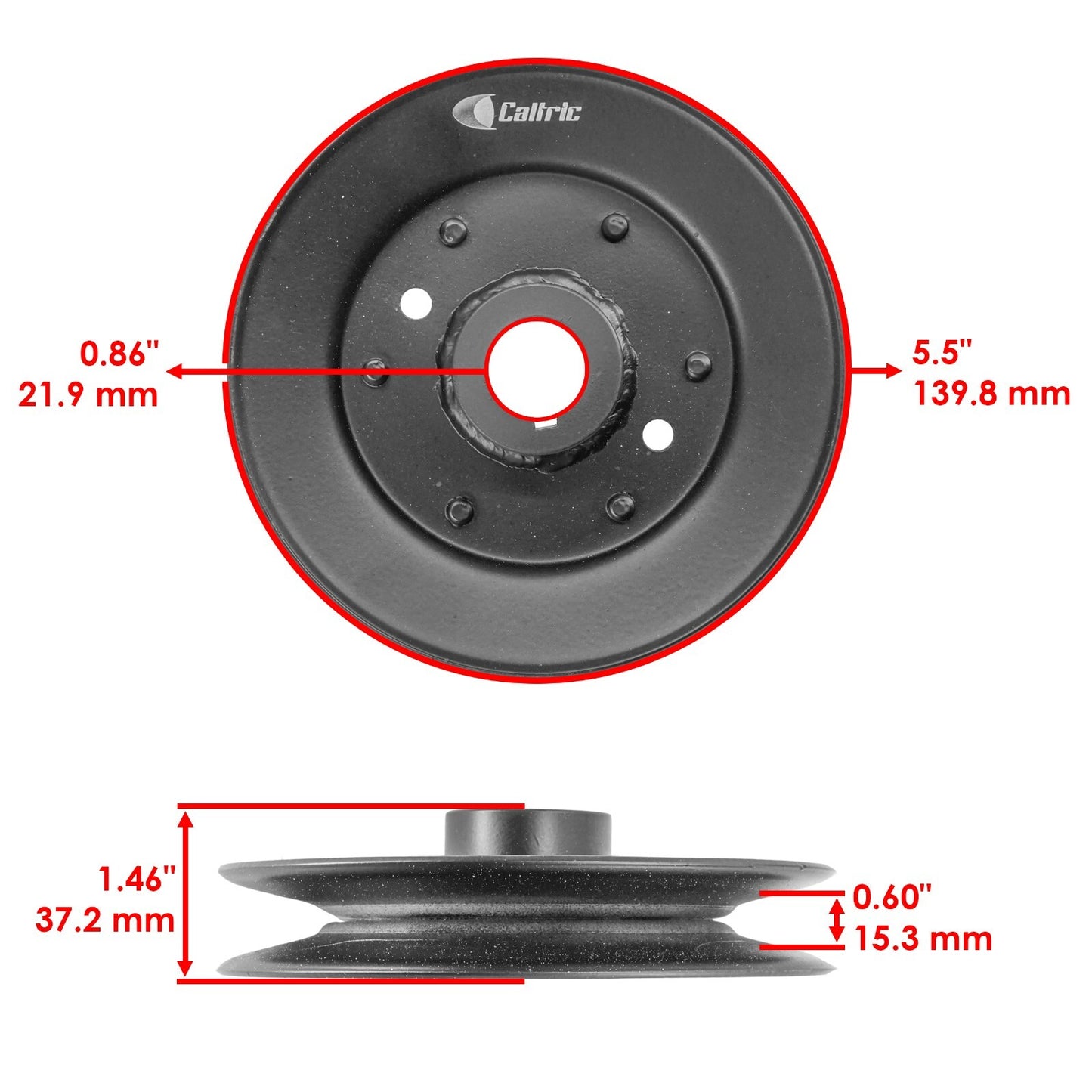 Deck Pulley Replacement for Bad Boy MZ ZT Avenger 54 inch (2015–2019)