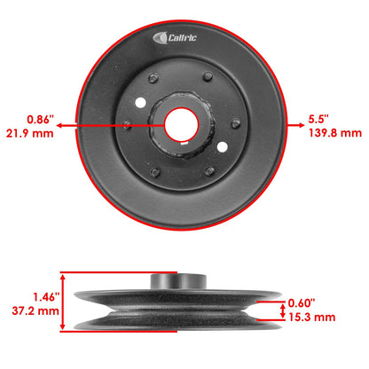 Deck Pulley Replacement for Bad Boy MZ ZT Avenger 54 inch (2015–2019)