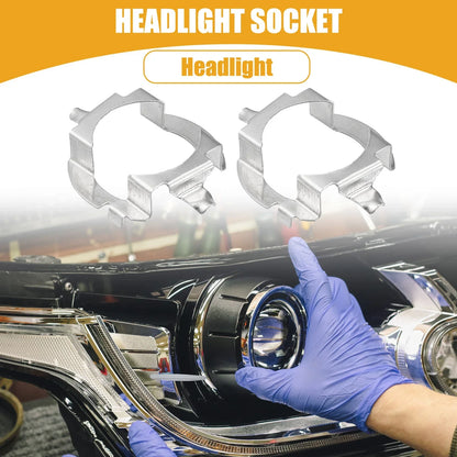 LED Headlight Retainer Holder Socket for Mercedes