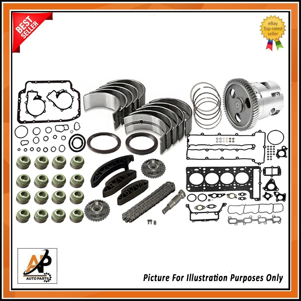 Engine Bearings and Rebuild Kit for Mercedes-Benz Sprinter Viano OM651 (2007–2016)