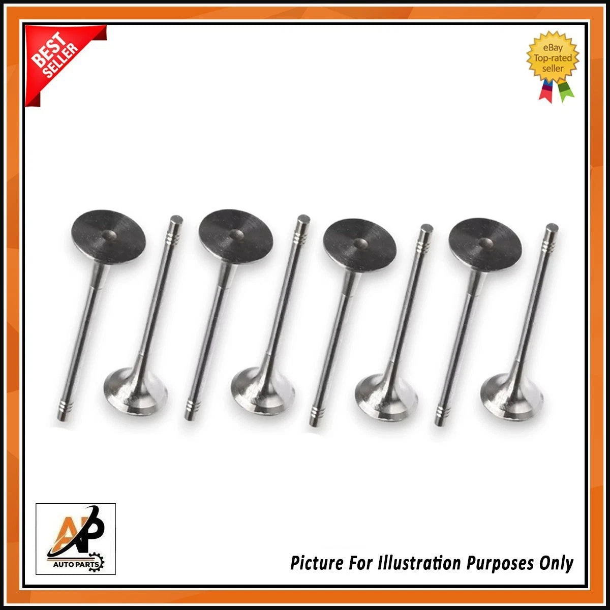 Exhaust Valves Replacement Set for Ford Transit 2.0 EcoBlue (2016–2016)