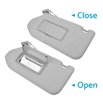 Grey Left Interior Sun Visor for Nissan Pathfinder (2013-2018)