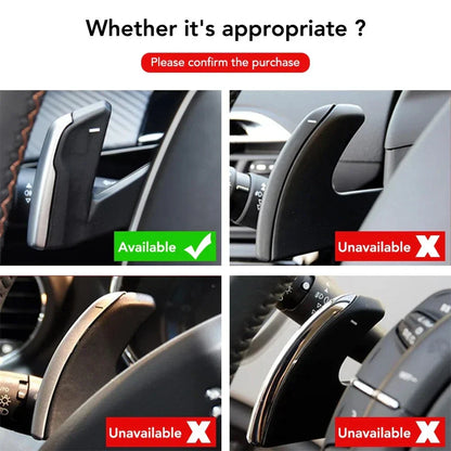 Steering Wheel Shift Paddle Extensions for Peugeot 508, 3008, 5008 (2008-2023)