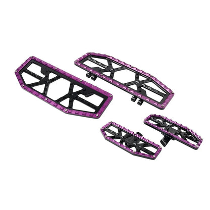 Driver Passenger Floorboard Foot Pegs for Harley Road Glide FLTRU (2006-2023)