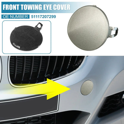 Front Bumper Tow Hook Cover for BMW 3 Series E90/E91 (2009-2012) Copper Tone