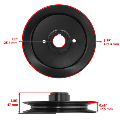 Deck Pulley Replacement for Ariens Gravely (2007–2010)