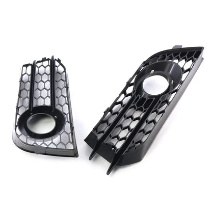 Fog Lamp Grill Cover for Audi A1 2010-2014 ( Gloss Black)
