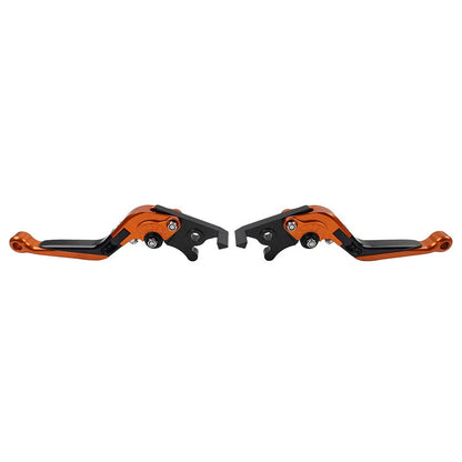 CNC Orange Extendable Brake Clutch Levers for STREET TWIN THRUXTON/StreetCup (2016-2023)