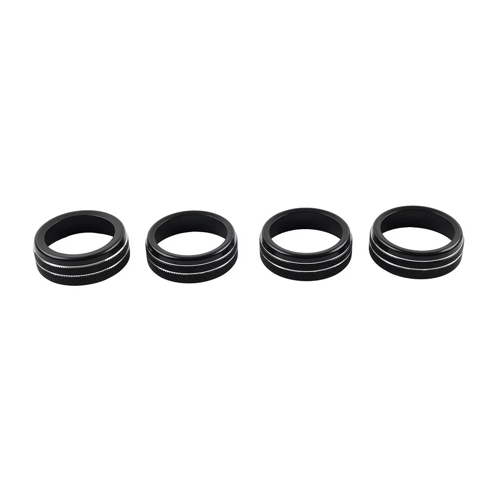 AC Climate Control Knob Trim for Toyota Tacoma (2016-2023) Black