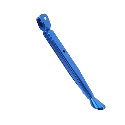 Blue CNC Adjustable Kickstand Foot for Motorcycle Universal Support