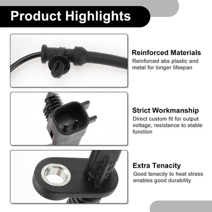 ABS Wheel Speed Sensor Kit for Dodge - 1 x Rear Left/Right ()