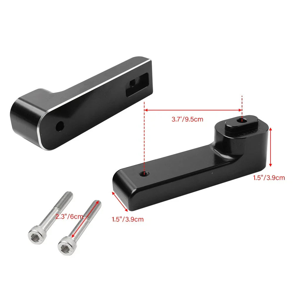 Rear Floorboard Footpeg Extensions for Can-Am Spyder RT (2010-2021)