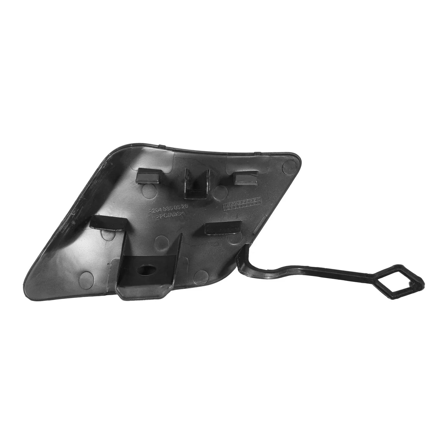 Front Bumper Tow Hook Cover for Mercedes-Benz C250 (2012-2014) Black