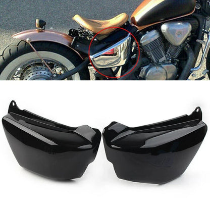 Black Battery Side Fairing Covers for Honda Magna VF 750 (1994-2004)