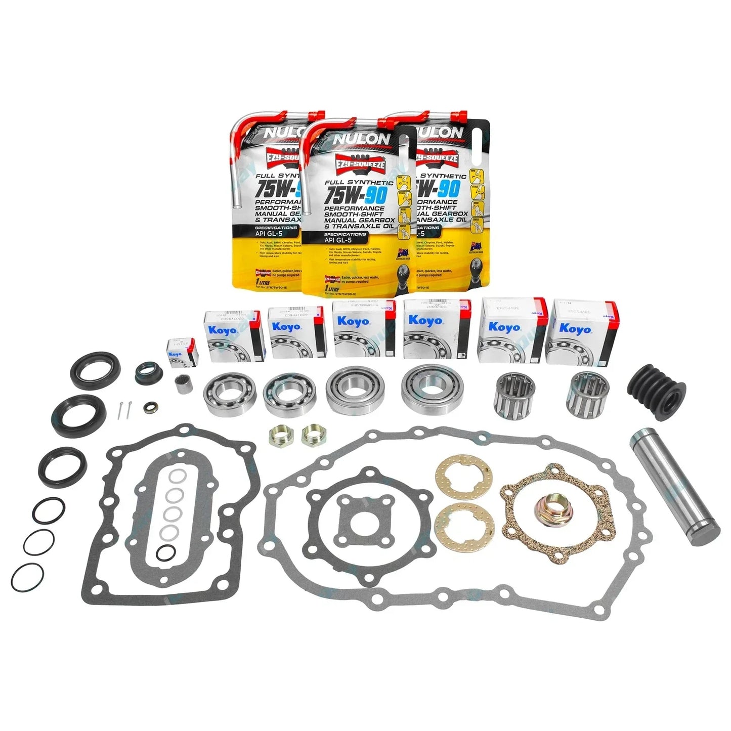 Transfer Case Bearing & Seal Rebuild Kit + Oil for Toyota Landcruiser FJ73 FJ75