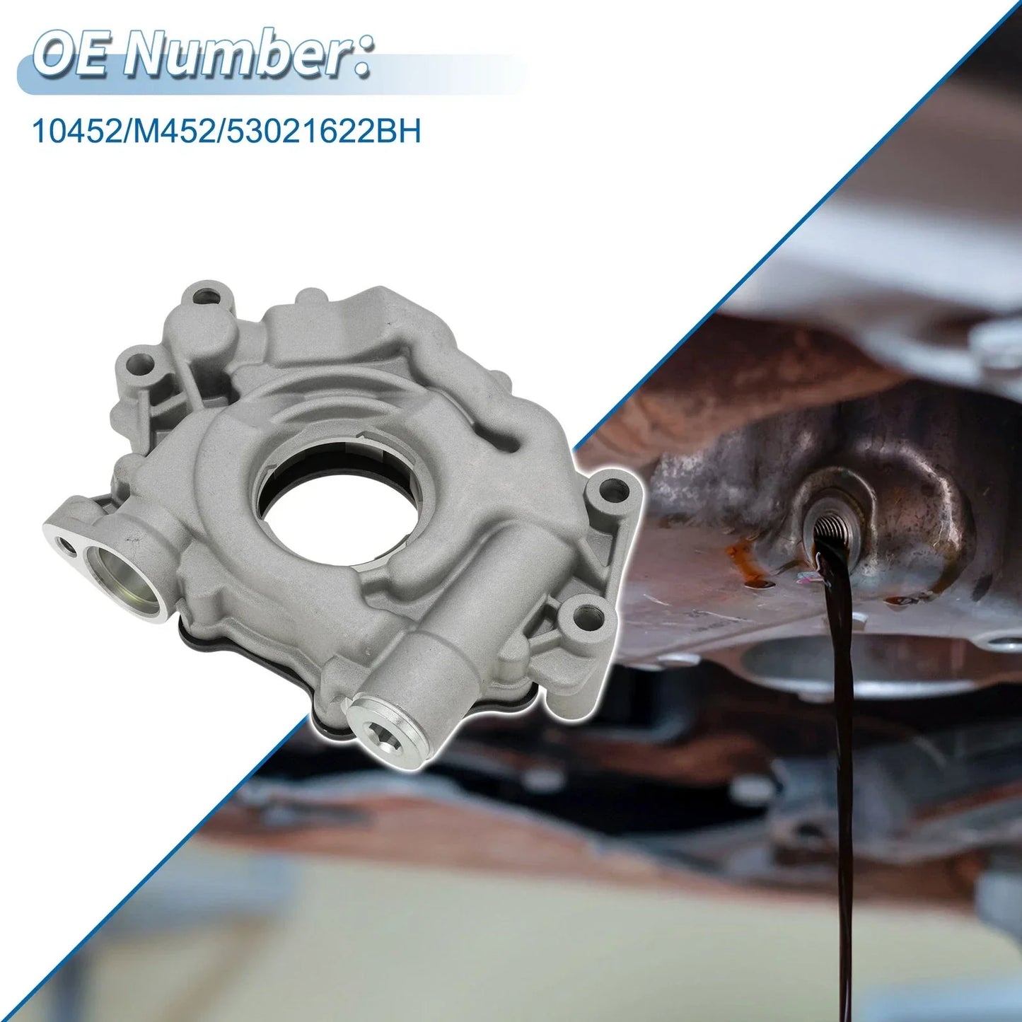 Engine Oil Pump for CHRYSLER 300 2009-2023 - High-Pressure Performance Pump